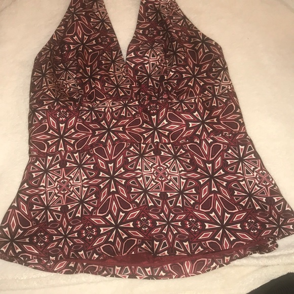 LAUNDRY by Shelli Segal Silk Halter Size S - Picture 5 of 8